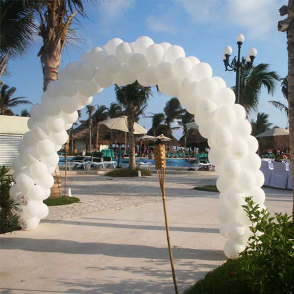 White Wedding Balloon Arch Party Wholesale Singapore