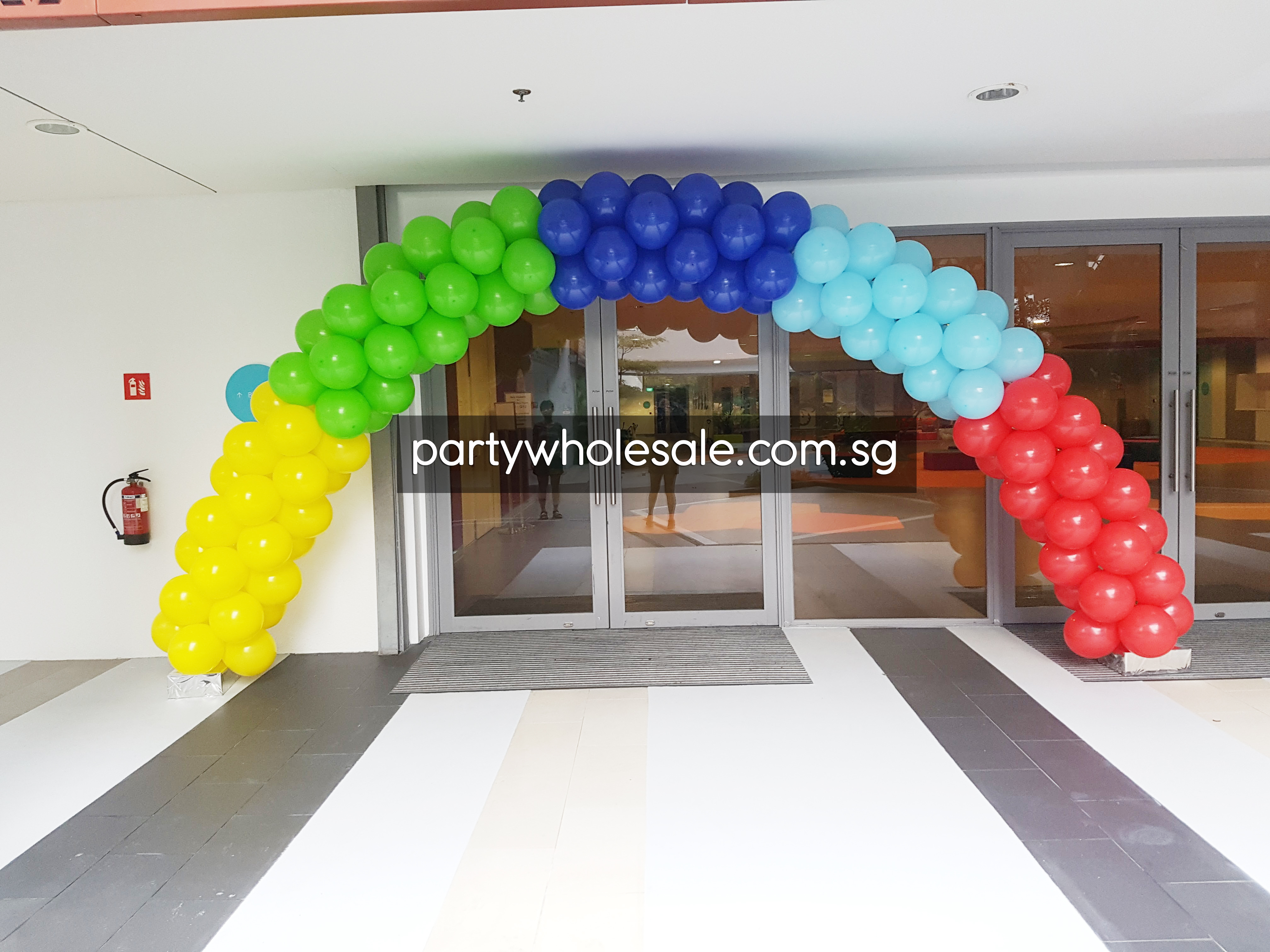Rainbow Balloon Arch Decor Singapore Party Wholesale