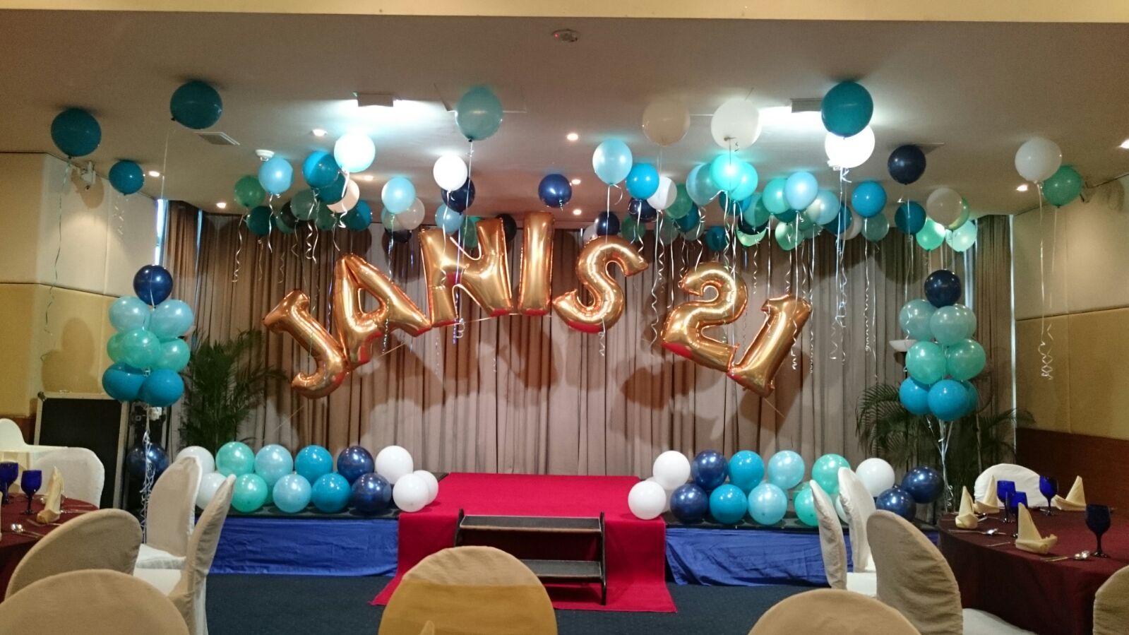21st Birthday Letter Balloon Arch Party Wholesale