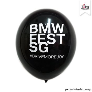 BMW Logo Balloon Printing Singapore Party Wholesale