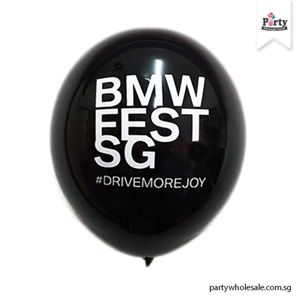 BMW Logo Balloon Printing Singapore Party Wholesale BMW Logo Balloon Printing Singapore Party Wholesale