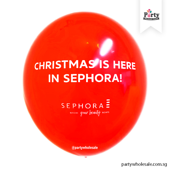 Sephora Logo Balloon Printing Singapore Party Wholesale