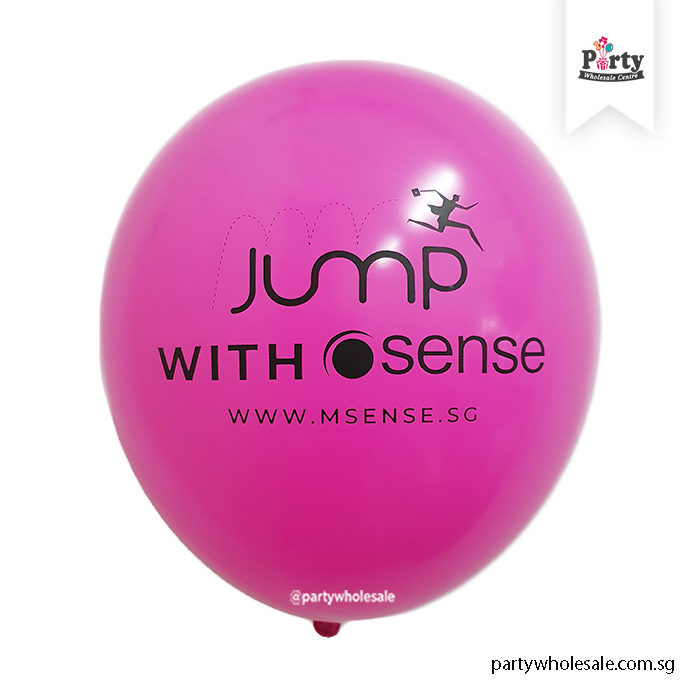 MSense Logo Balloon Printing Singapore Party Wholesale