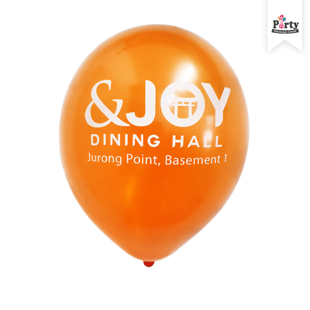Restaurant Opening Balloon Printing Giveaway Singapore Party Wholesale