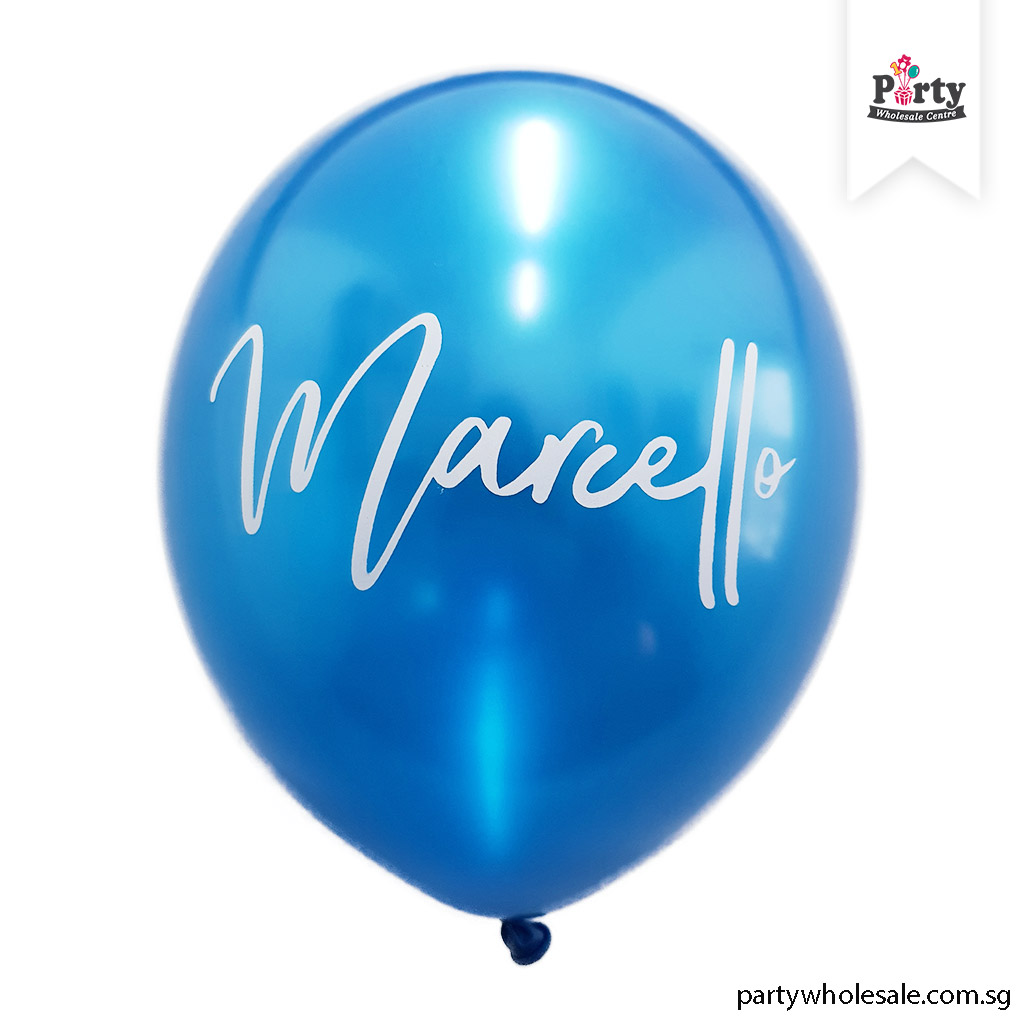 Marcello Logo Balloon Printing Singapore Party Wholesale