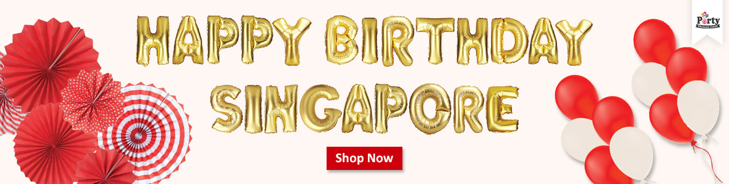 National Day Decoration Party Supplies Singapore