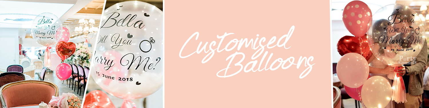 Customised Helium Balloons Party Wholesale