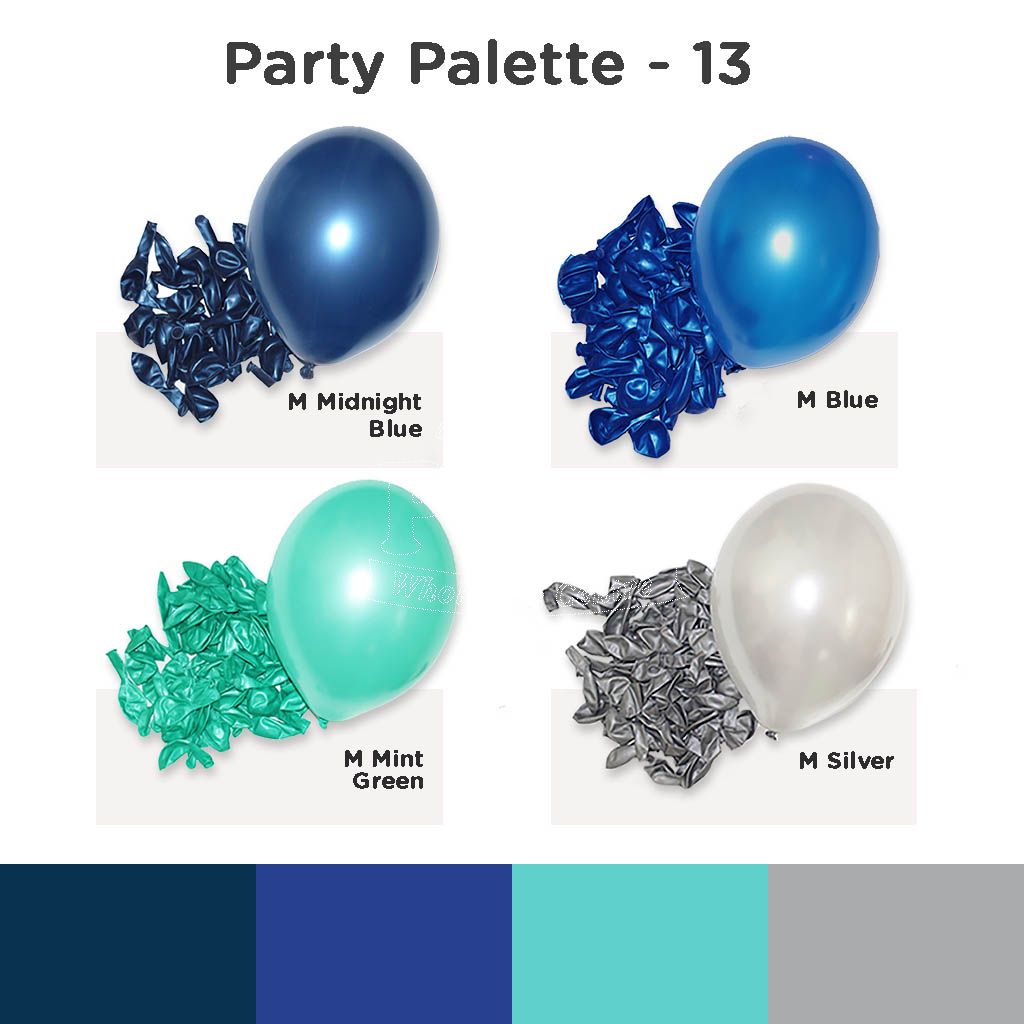 Balloon Colour Palette 13 Party Inspiration Party Wholesale