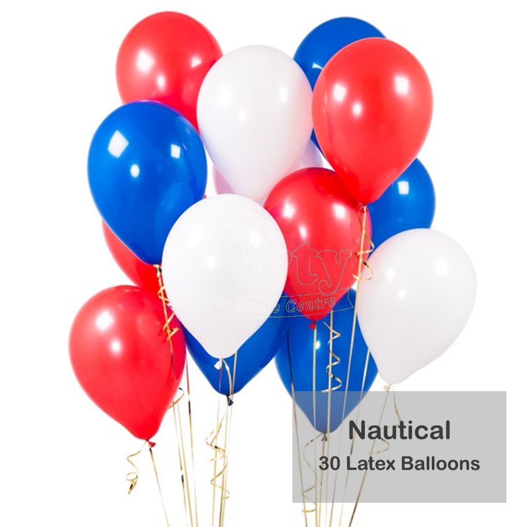 Nautical Sailboat Latex Balloon Palette Inspiration