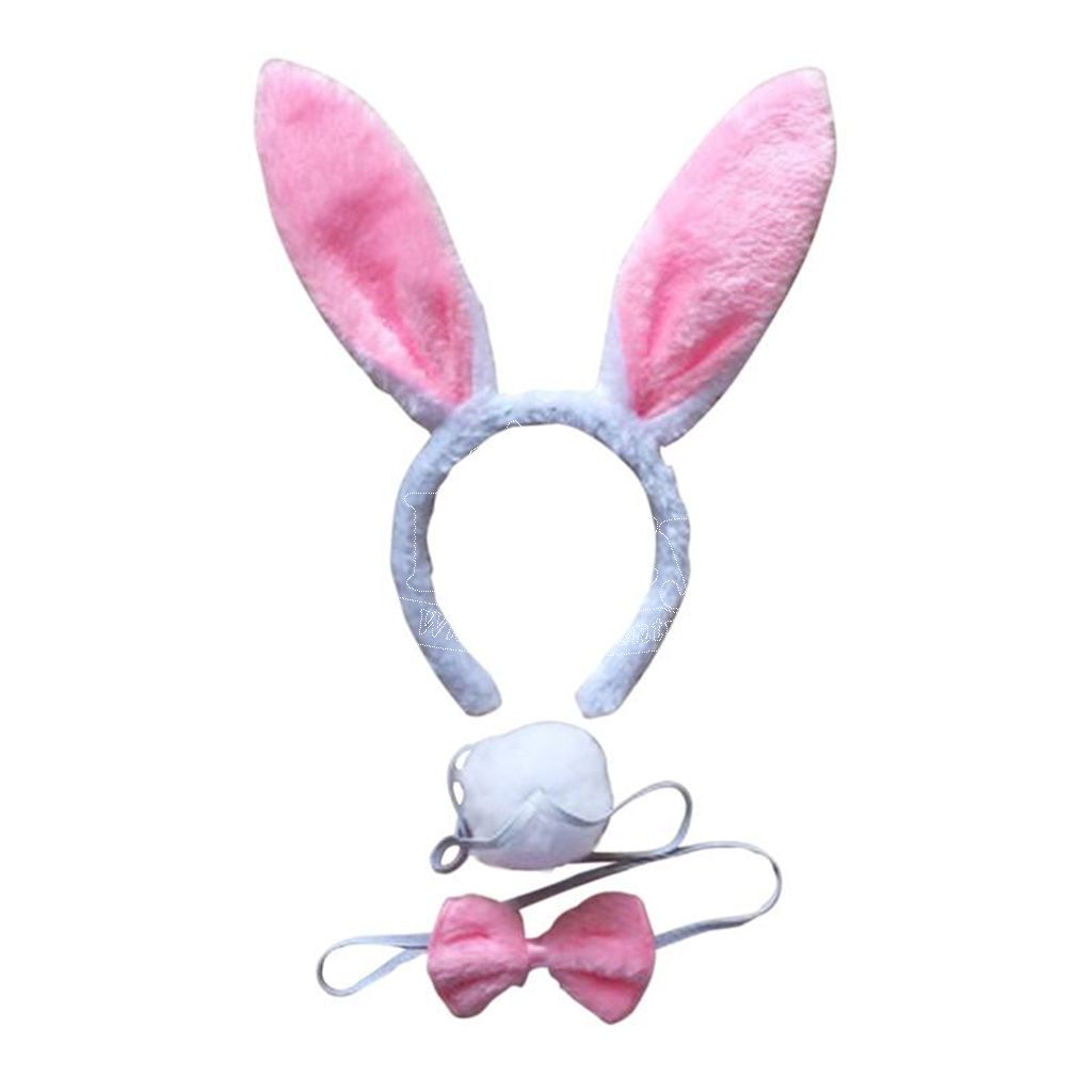 Plush Bunny Ears Hairband | Party Wholesale
