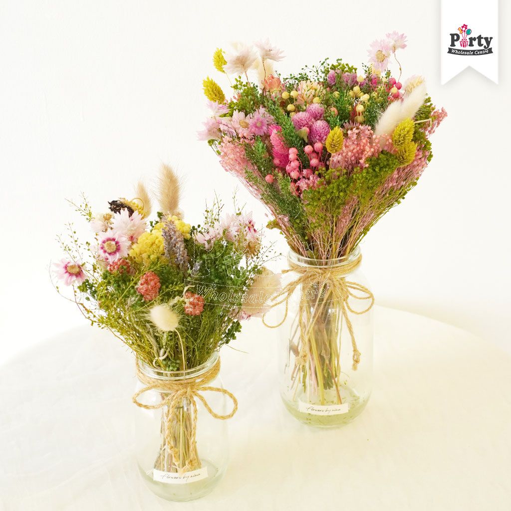 Everlasting Glass Bottle Flower Surprise Delivery Singapore