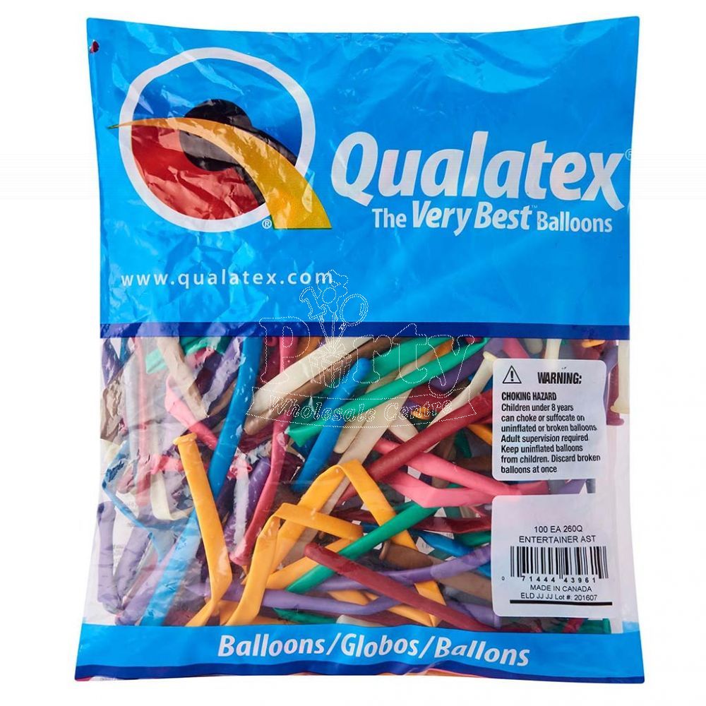 Qualatex 260 Sculpting Entertainer Balloons Party Wholesale