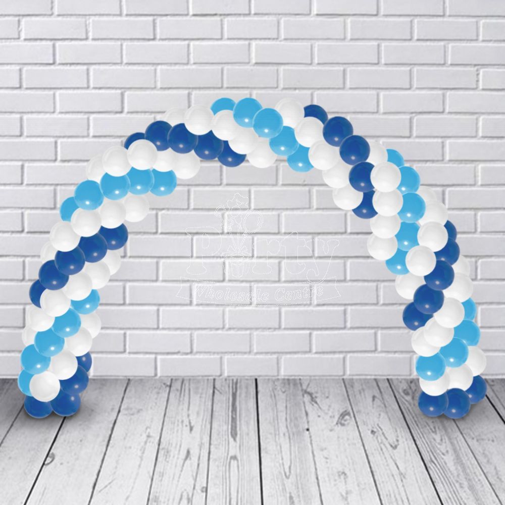 Blue Ombre Helium Balloon Arch Party Wholesale