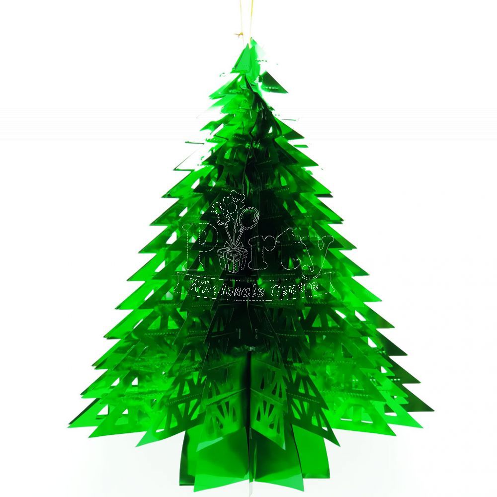 Christmas Tree Hanging Foil Decoration Party Wholesale