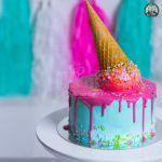 Birthday Ice Cream Cone Cake