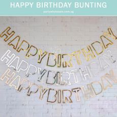 Happy Birthday Banner Bunting Party Supplies Party Wholesale