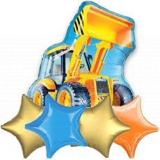 Construction Loader Birthday Helium Balloon Party Wholesale