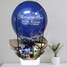 Midnight Blue Hamper Hot Air Balloon Gift