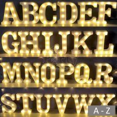 Alphabet A to Z LED Light Accessories Decoration Party Supplies Party Wholesale