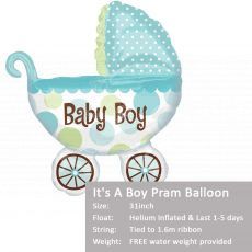 Newborn Welcome Baby Boy Balloon Gift