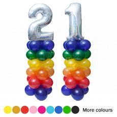 Balloon Number Column 1.7m Party Wholesale Singapore