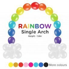 Single Helium Balloon Arch Party Wholesale Singapore