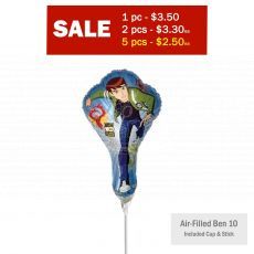 Ben 10 Airfilled Balloon 12inch Party Wholesale Singapore