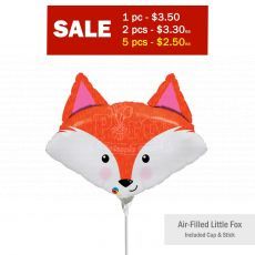 Fabulous Fox Animal Airfilled Balloon 12inch Party Wholesale Singapore