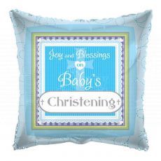 Baby's Christening Blue Foil Balloon Party Wholesale Singapore