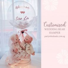 Customised Wedding Bear Hamper Gift Singapore