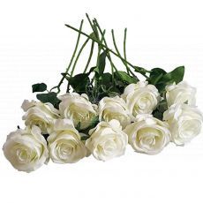 Everlasting White Roses Surprise Hamper Gift