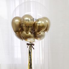 Gold Champion Bubble Balloon Singapore Party Wholesale