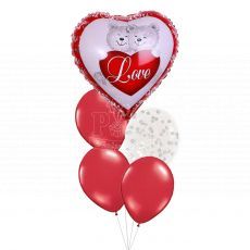 Love Two Bears Helium Balloon Package Party Wholesale