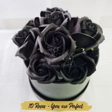 Black Rose Hot Air Balloon Gift Singapore