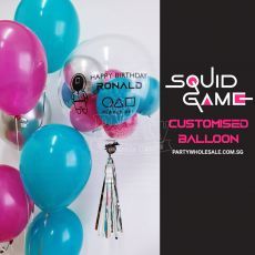 Surprise Squid Game Helium Balloon Singapore