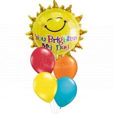 Sunshine You Brighten My Day Helium Balloon Package Party Wholesale