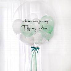 Personalized Bubble Balloon Tiffany Gift Surprise