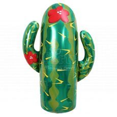 Cactus Red Flower Foil Balloon