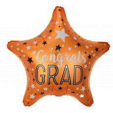 Congrats Grad Orange Star Balloon Party Wholesale