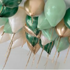 Forest Green Latex Balloon Inspiration