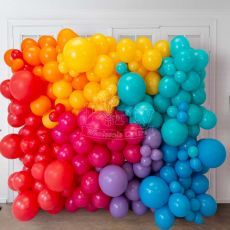 Rainbow Balloon Wall Party Wholesale Singapore