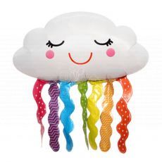 Cloud Rainbow Smiley Balloon Party Wholesale