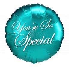 Your're So Special Teal Foil Balloon