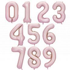Baby Pink Number Balloon Party Wholesale