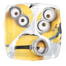 Minion Despicable Me Blue Foil Balloon