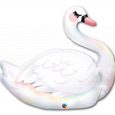 Graceful Swan Foil Balloon