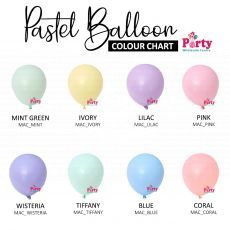 SALE Pastel Helium Balloons Party Wholesale