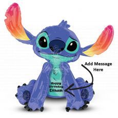 Personalised Stitch Airwalker Balloon