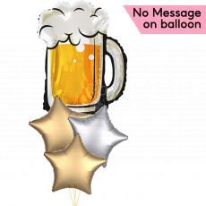 Beer Mug Celebration Alcohol Balloon Bouquet