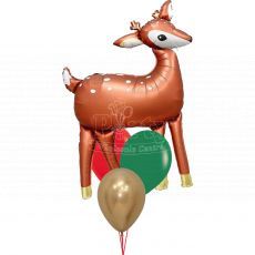 Christmas Full Body Reindeer Helium Balloon